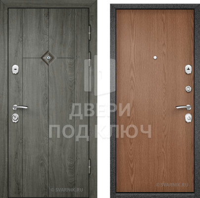 Входная металлическая дверь российского производства для дома ДПК-5957